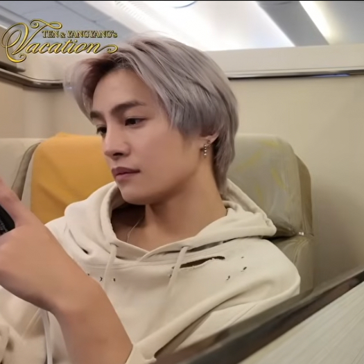 A moment captured by YANGYANG (WayV)'s fan