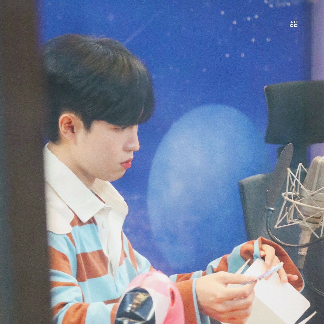 Recent activity shot of Kim Jaehwan