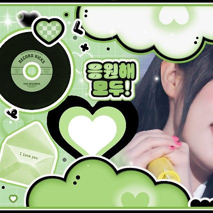 A moment captured by Choi Yena's fan