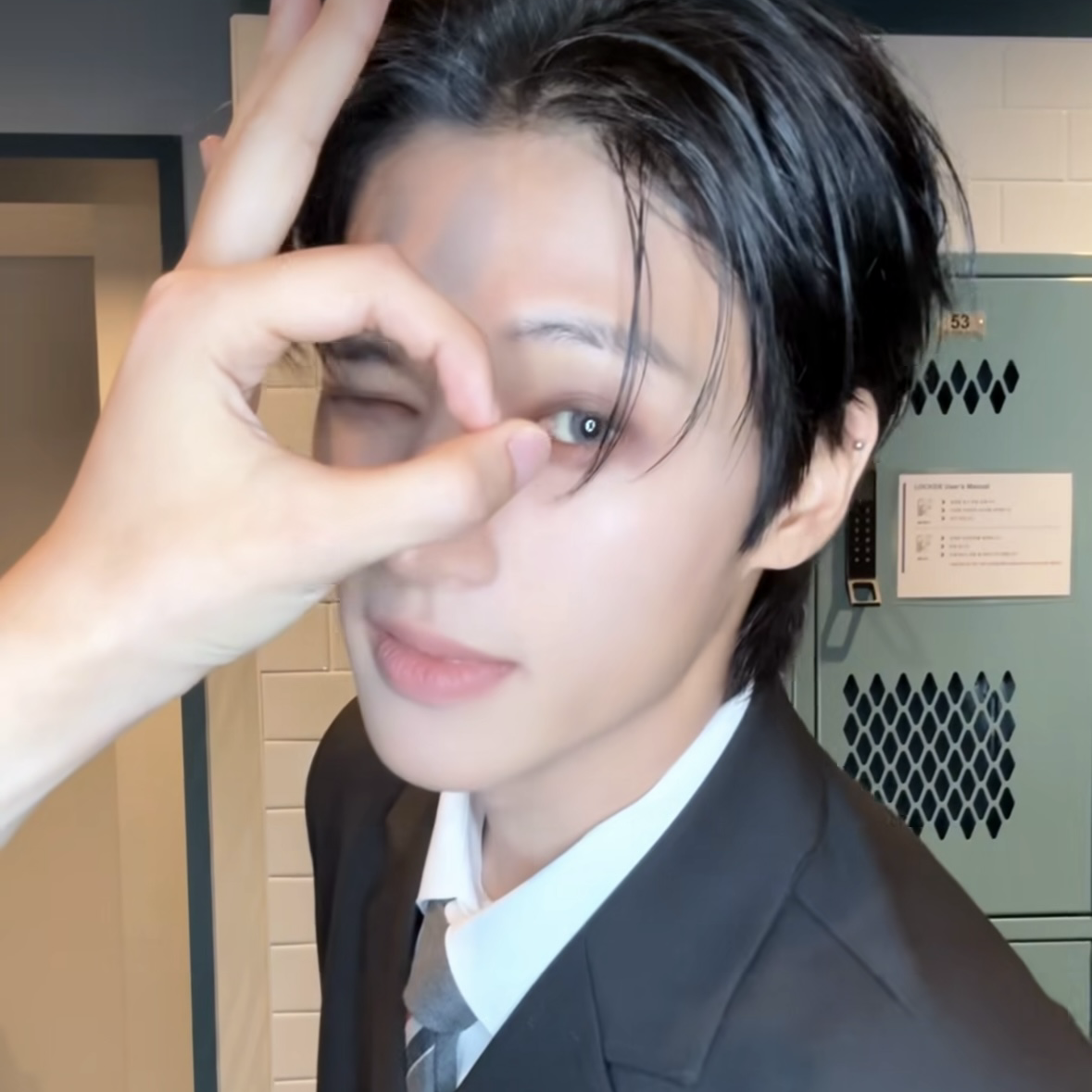 Behind-the-scenes cut of Wooyoung (ATEEZ)