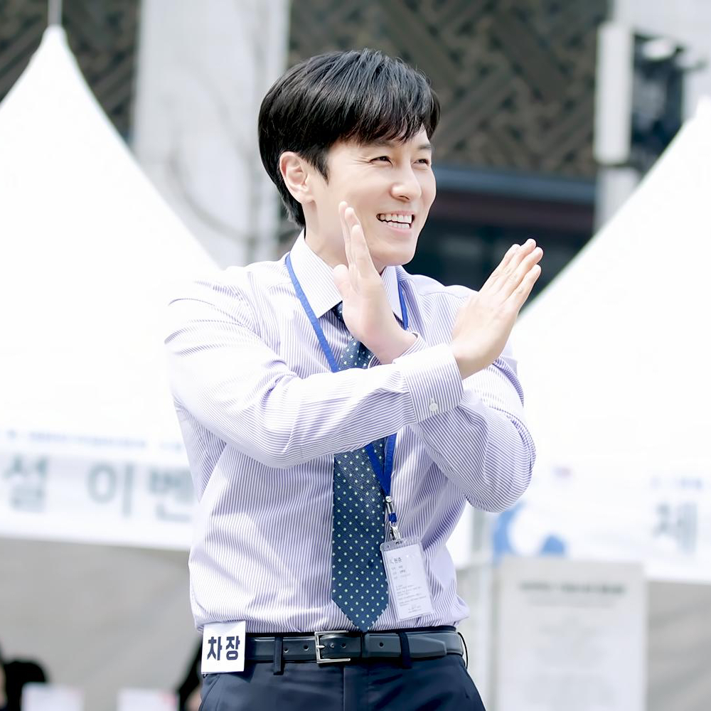 Recent activity shot of Kim Dongwan (SHINHWA)