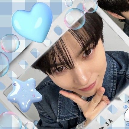 Signature photo of HWICHAN (OMEGA X) capturing their charm