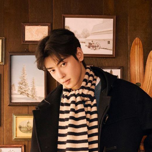 Recent activity shot of Eunwoo (ASTRO)