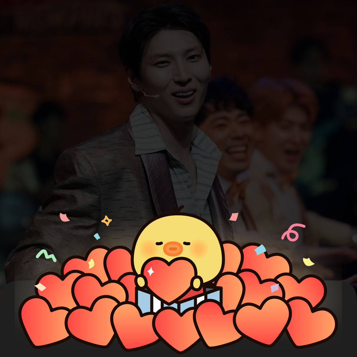 A moment captured by LEO (VIXX)'s fan