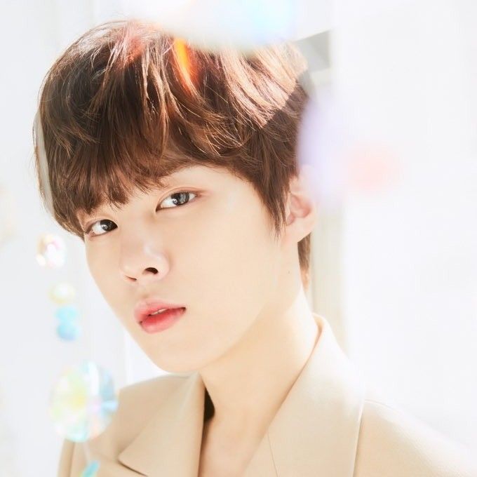 A moment captured by Kim Wooseok's fan