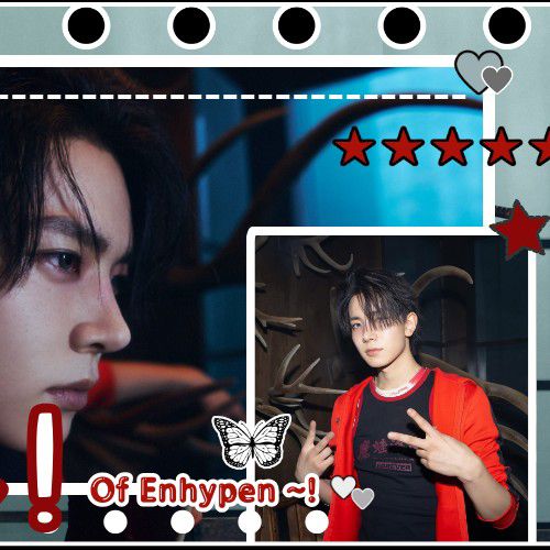 Behind-the-scenes cut of Heeseung (ENHYPEN)