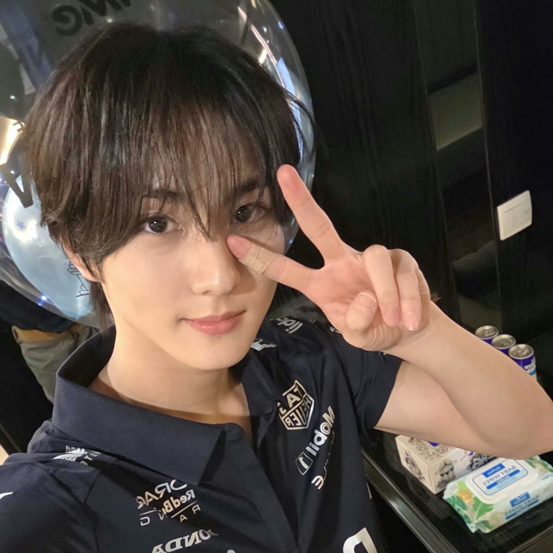 Recent activity shot of Jungwon (ENHYPEN)