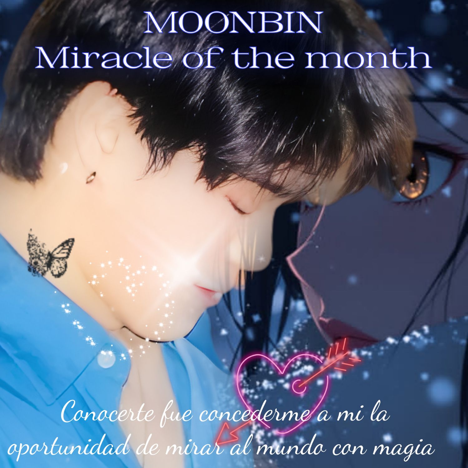 Recent activity shot of Moonbin (ASTRO)