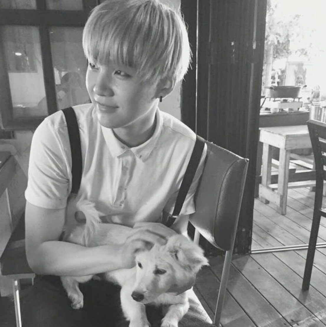 A moment captured by SUGA (BTS)'s fan