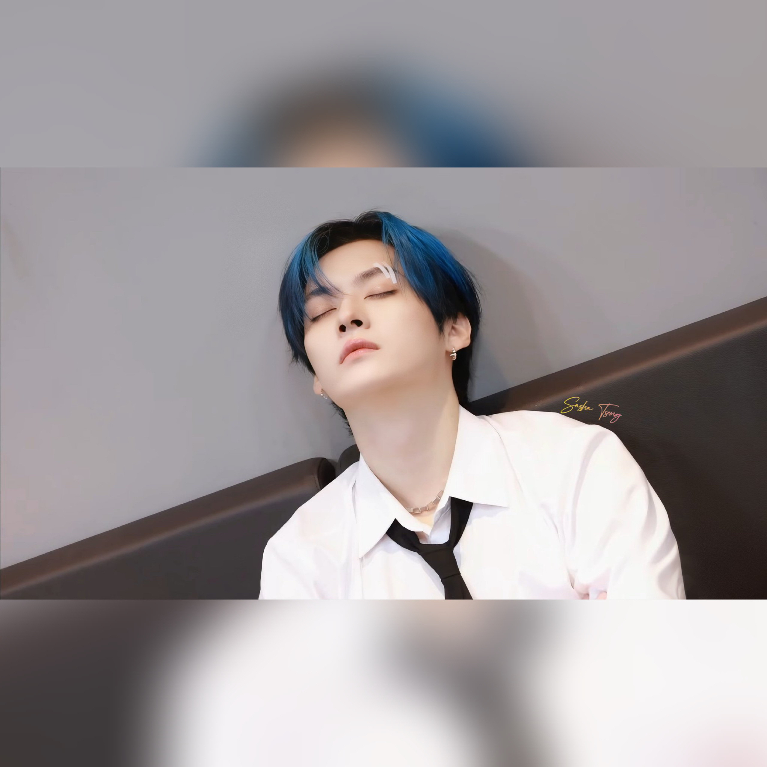 Recent activity shot of Lee Know (Stray Kids)