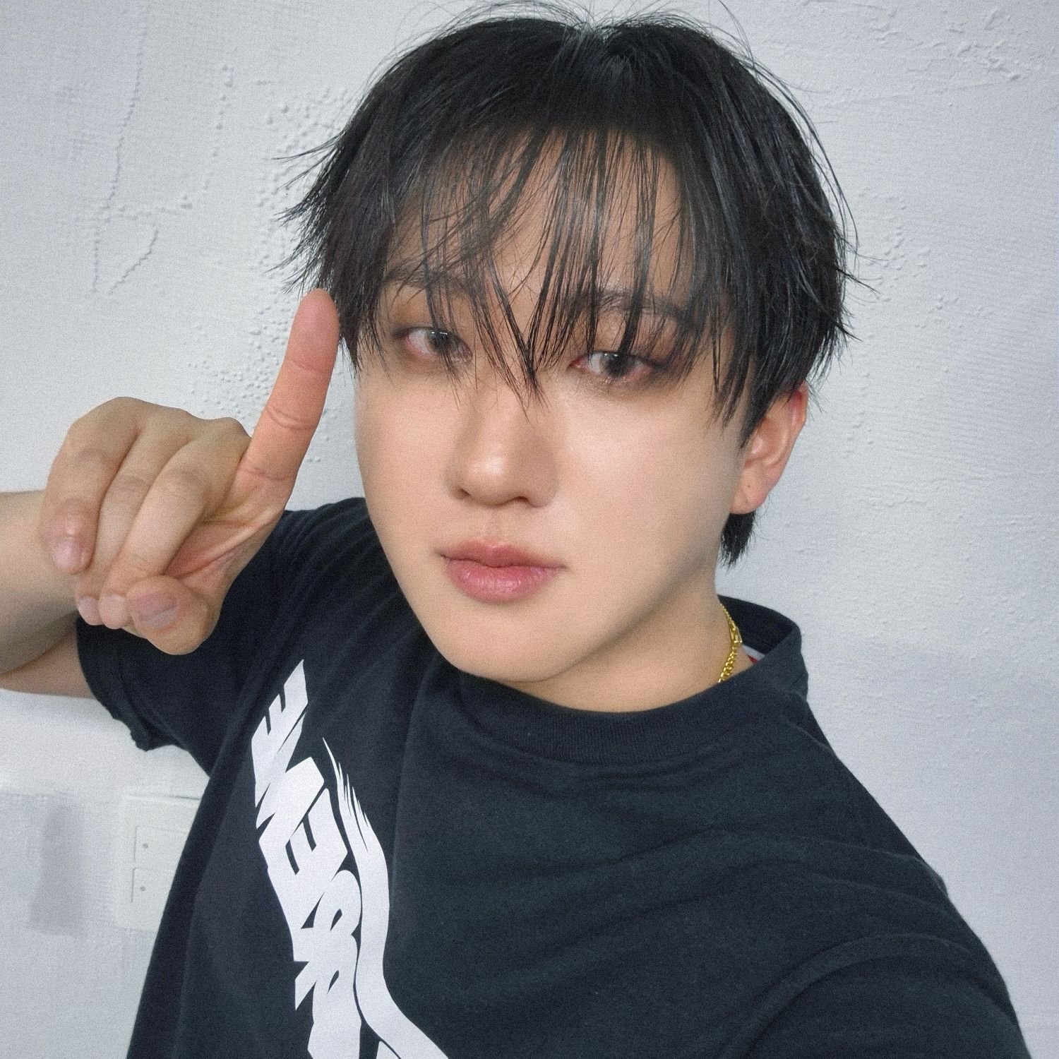 A moment captured by Changbin (Stray Kids)'s fan