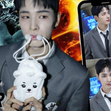 Momen yang diabadikan oleh penggemar Haru (NEXZ)