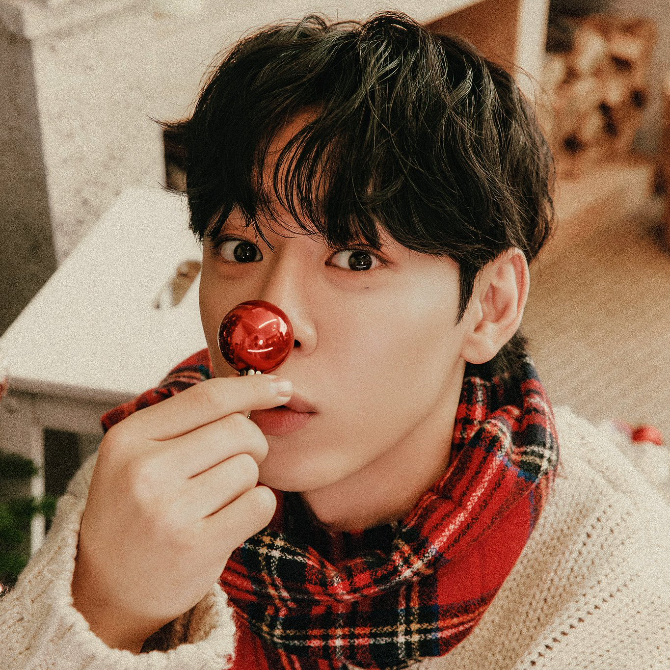 Behind-the-scenes cut of Daehyun (B.A.P)