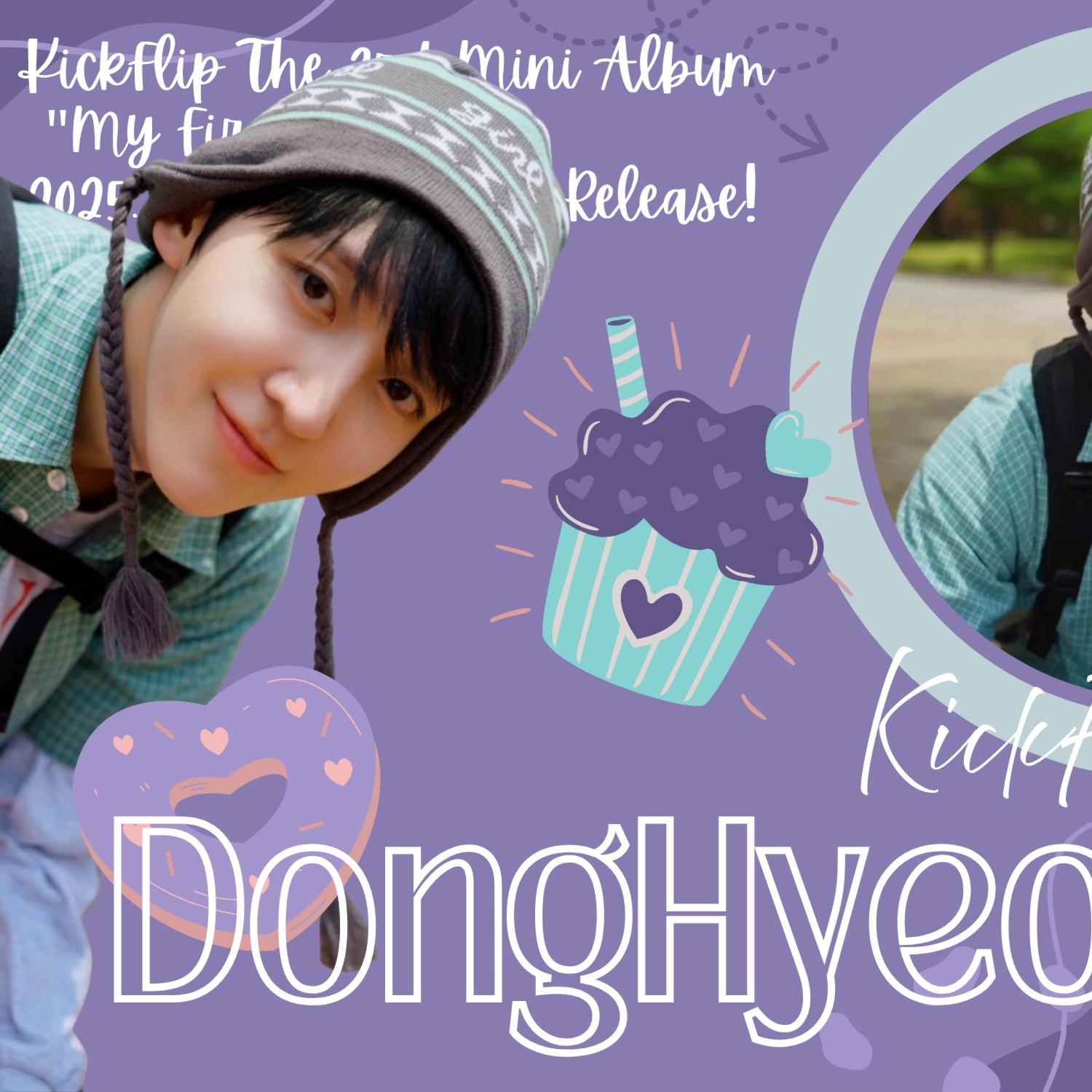 Recent activity shot of Donghyeon (KickFlip)