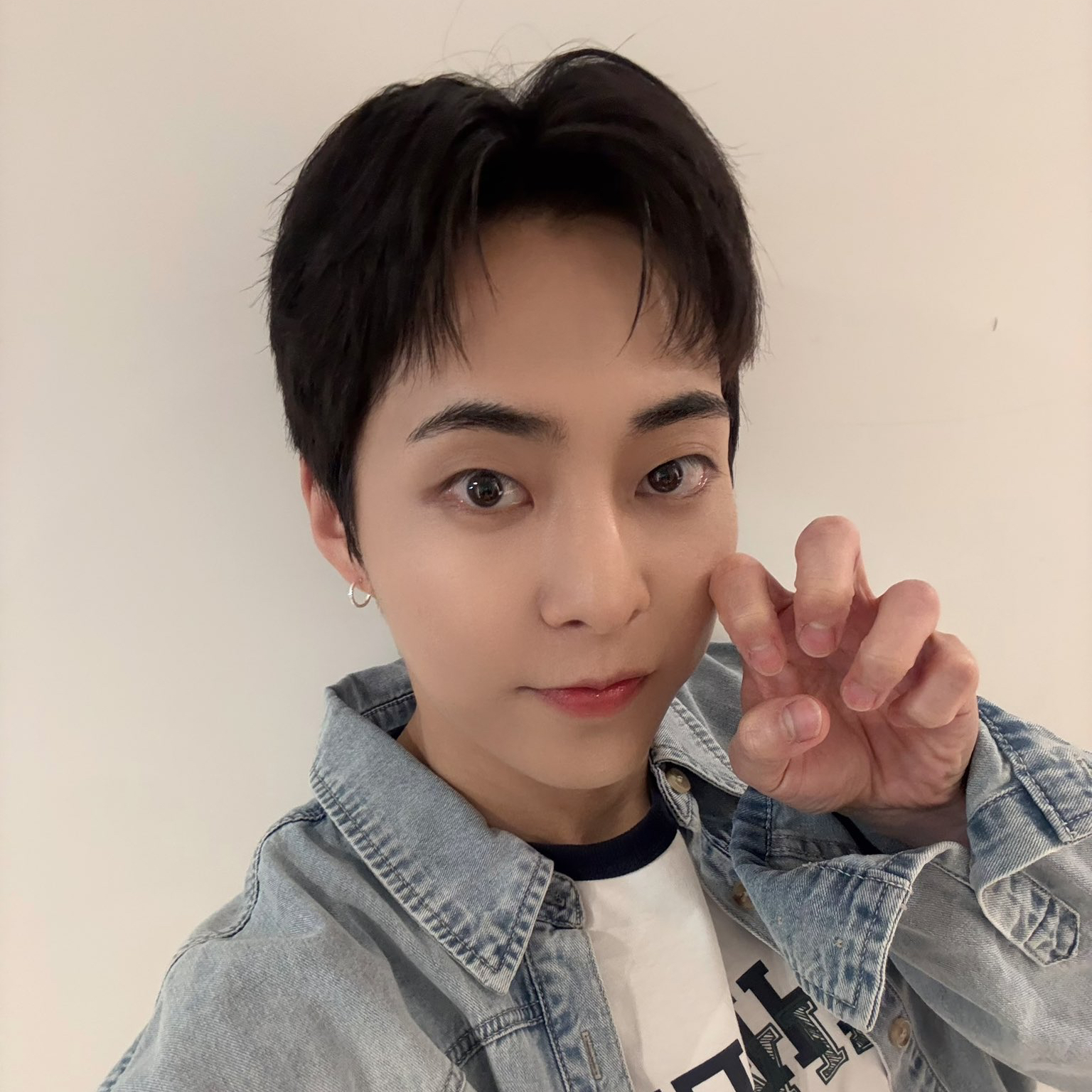 Recent activity shot of Xiumin (EXO)
