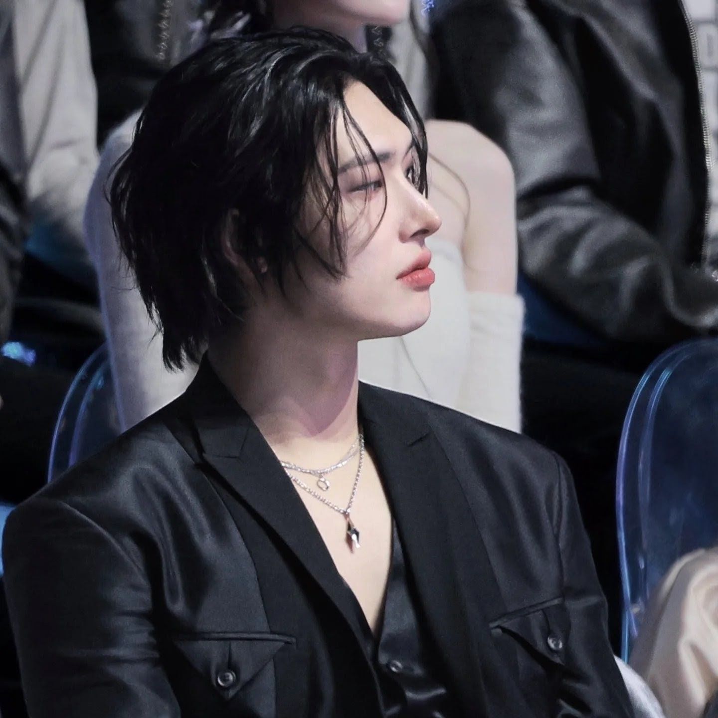 A moment captured by Mingi (ATEEZ)'s fan