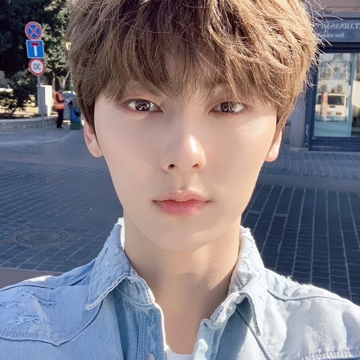 Recent activity shot of Hwang Minhyun