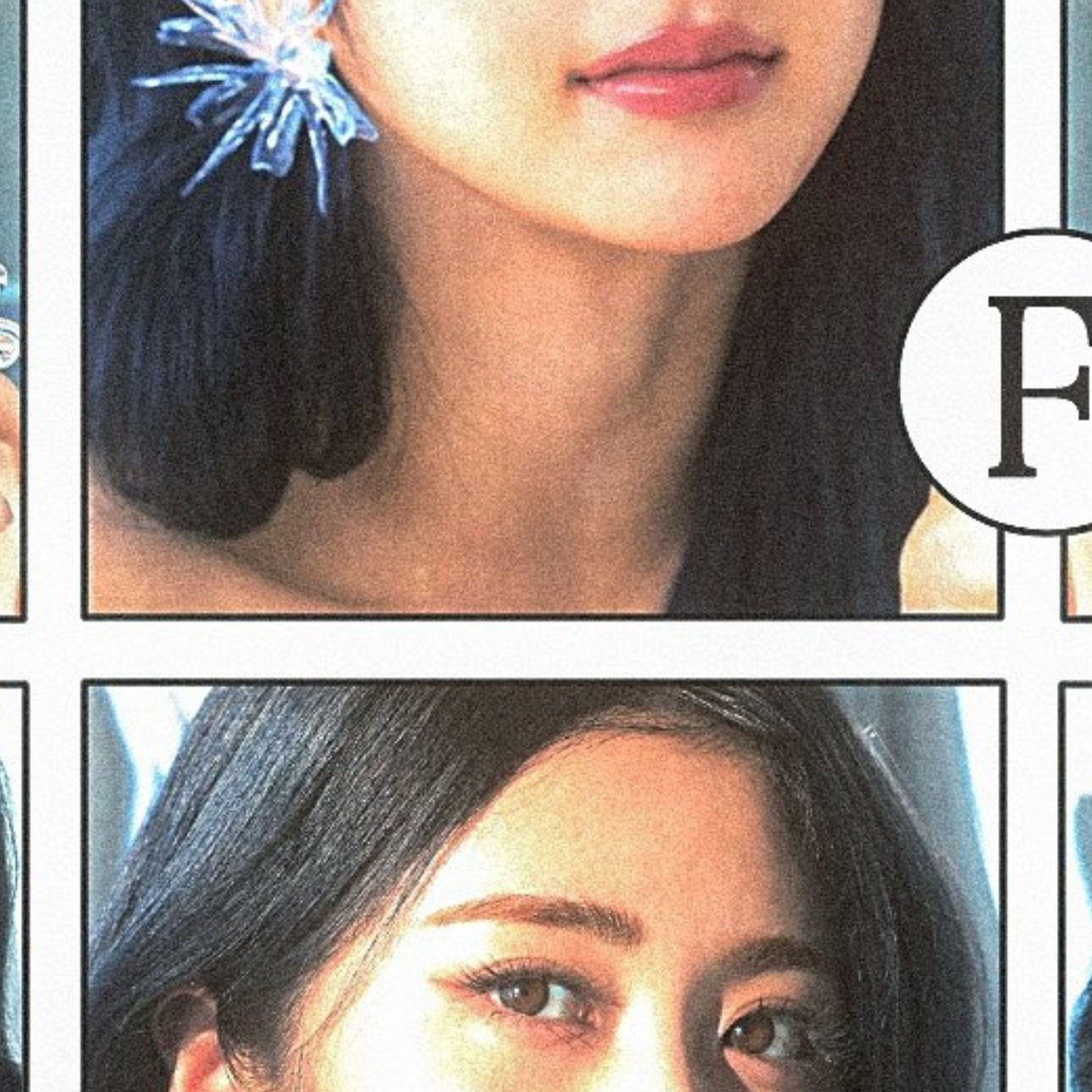 Behind-the-scenes cut of Huh Yunjin (LE SSERAFIM)
