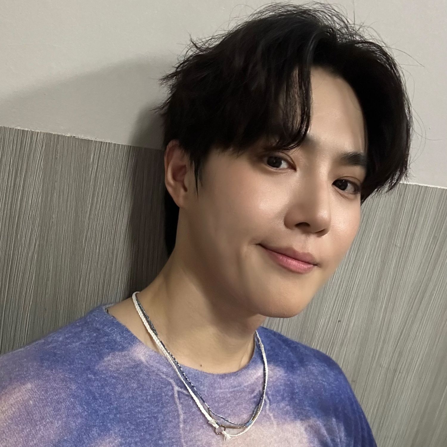 Recent activity shot of Suho (EXO)
