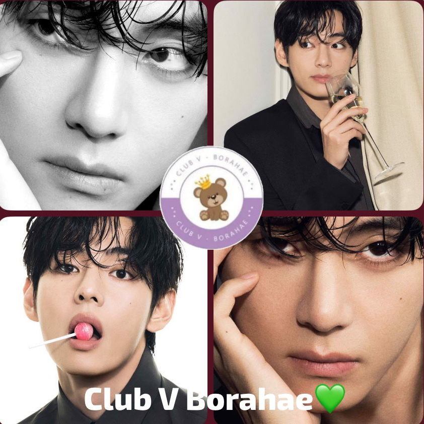 A moment captured by V (BTS)'s fan