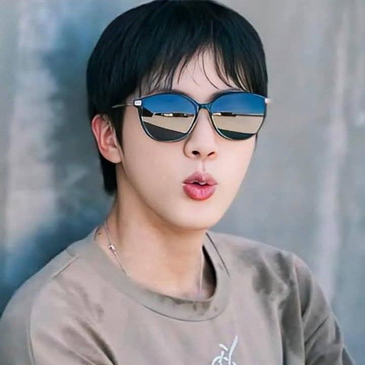 A moment captured by Jin_BTS's fan