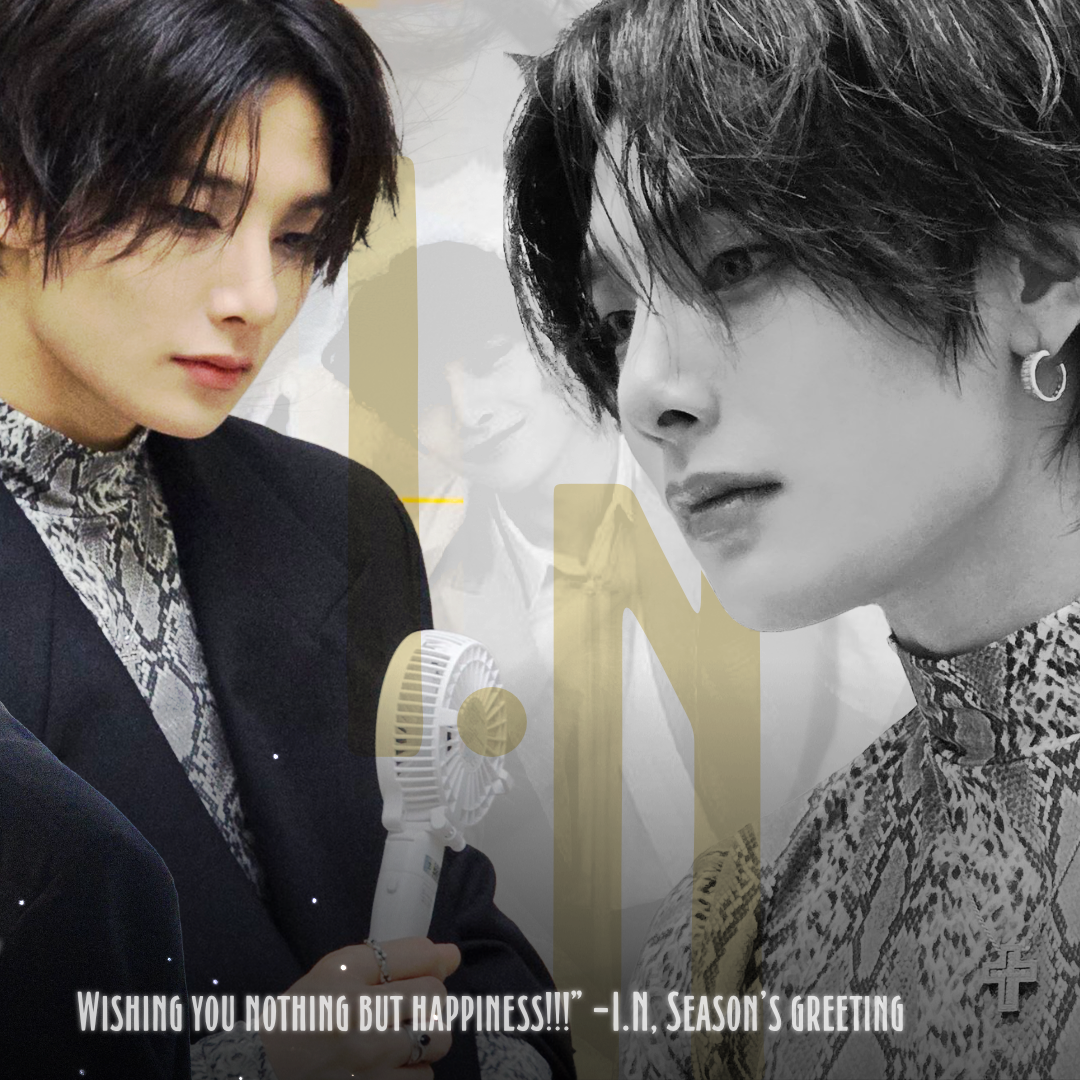 A moment captured by I.N (Stray Kids)'s fan