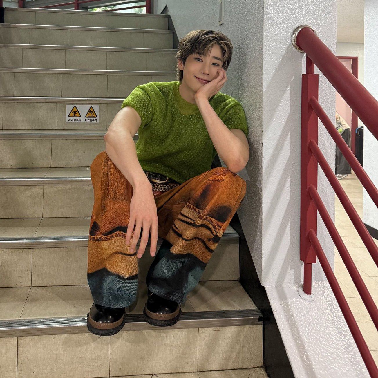 Recent activity shot of Han Seungwoo