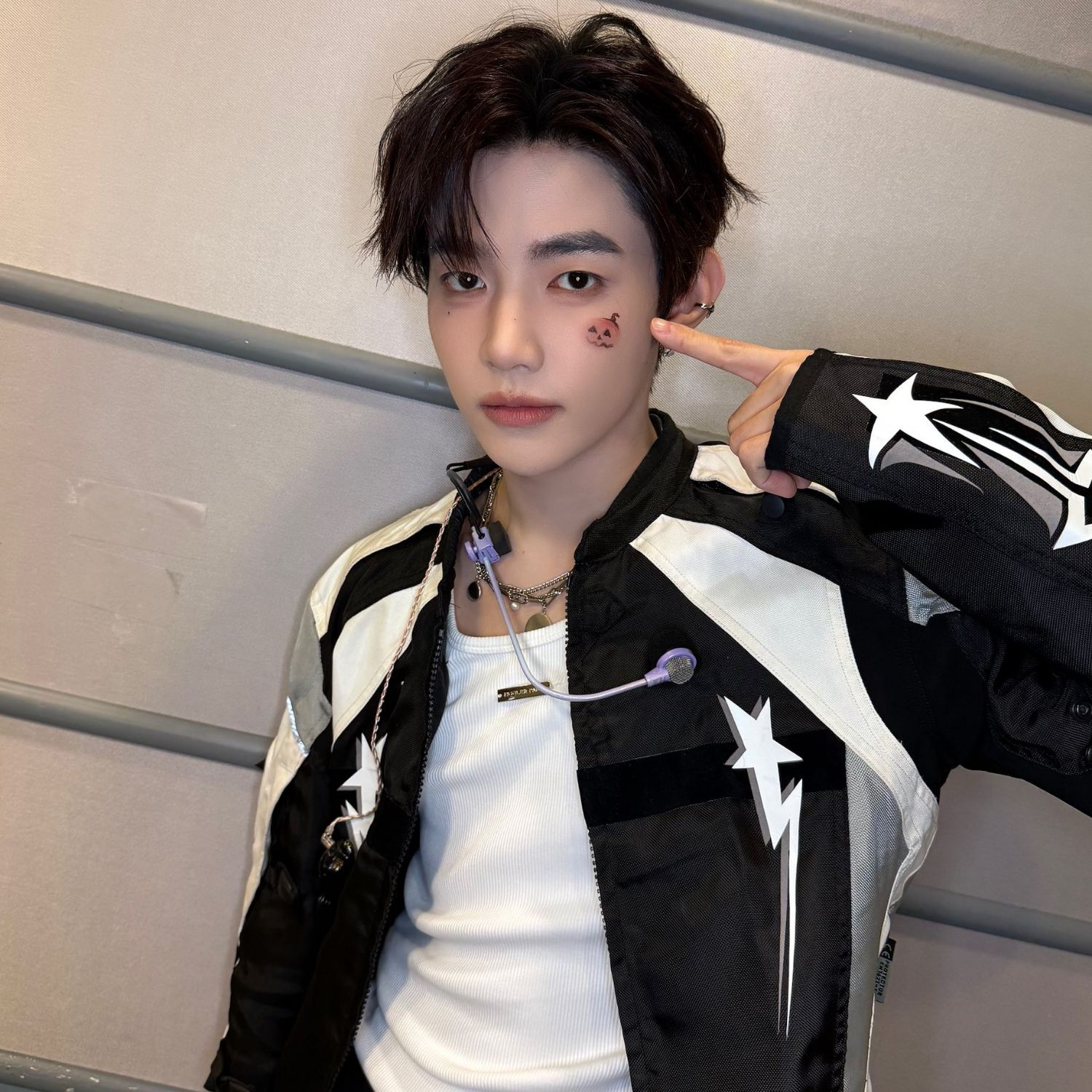 Recent activity shot of Zhang Hao (ZEROBASEONE)