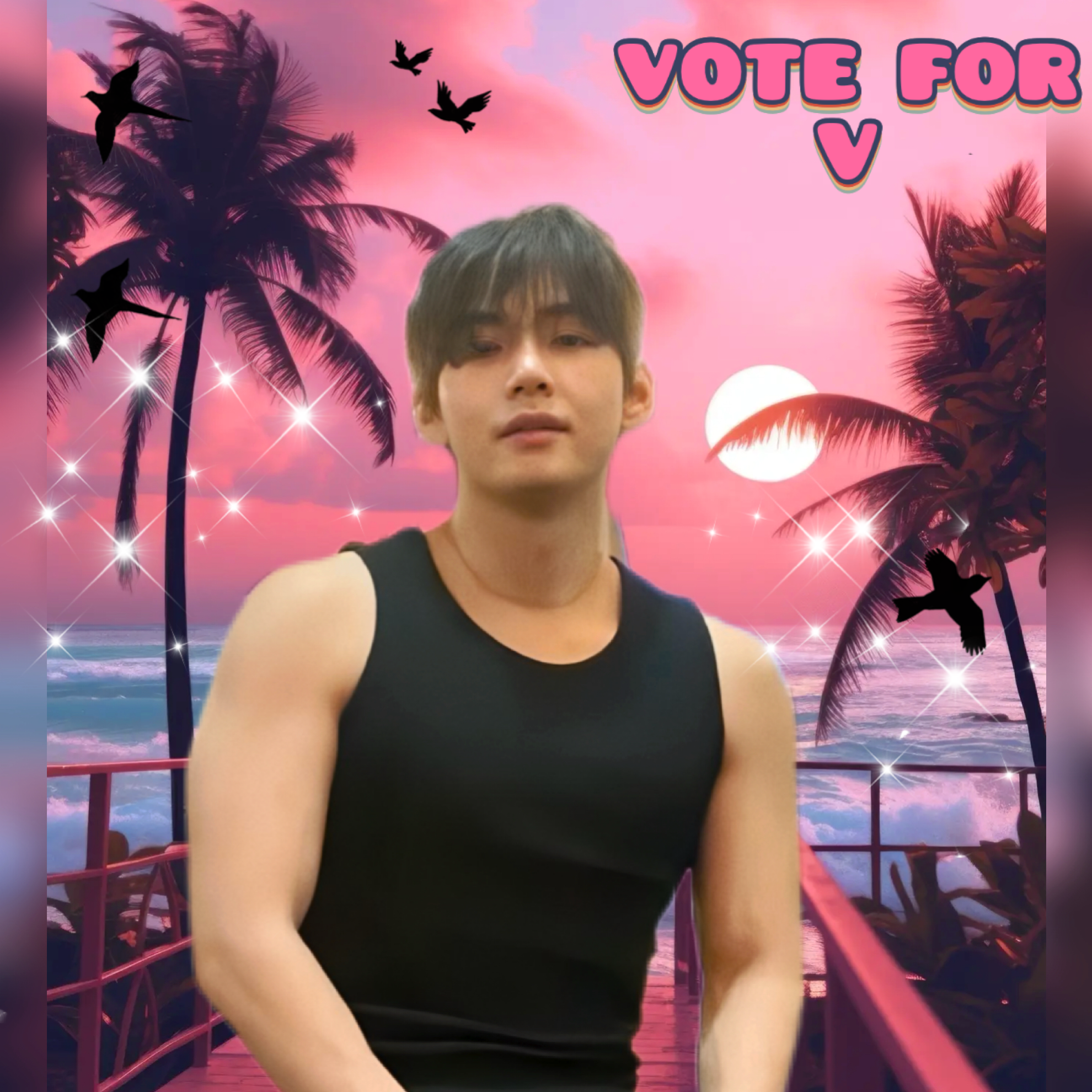 Behind-the-scenes cut of V (BTS)