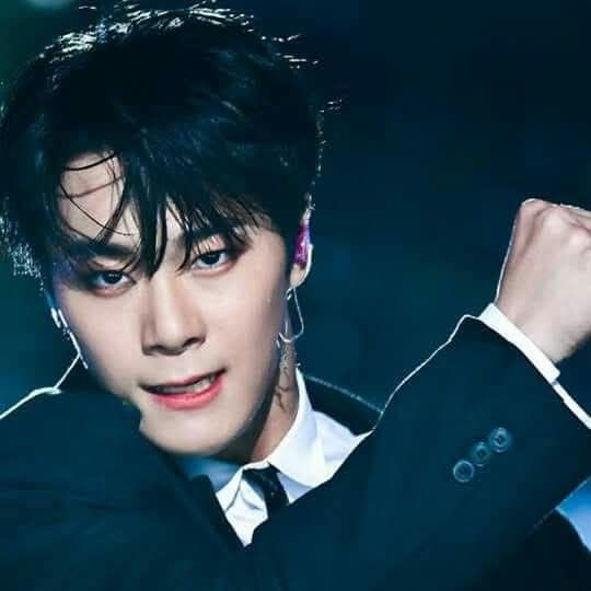 Recent activity shot of Moonbin (ASTRO)