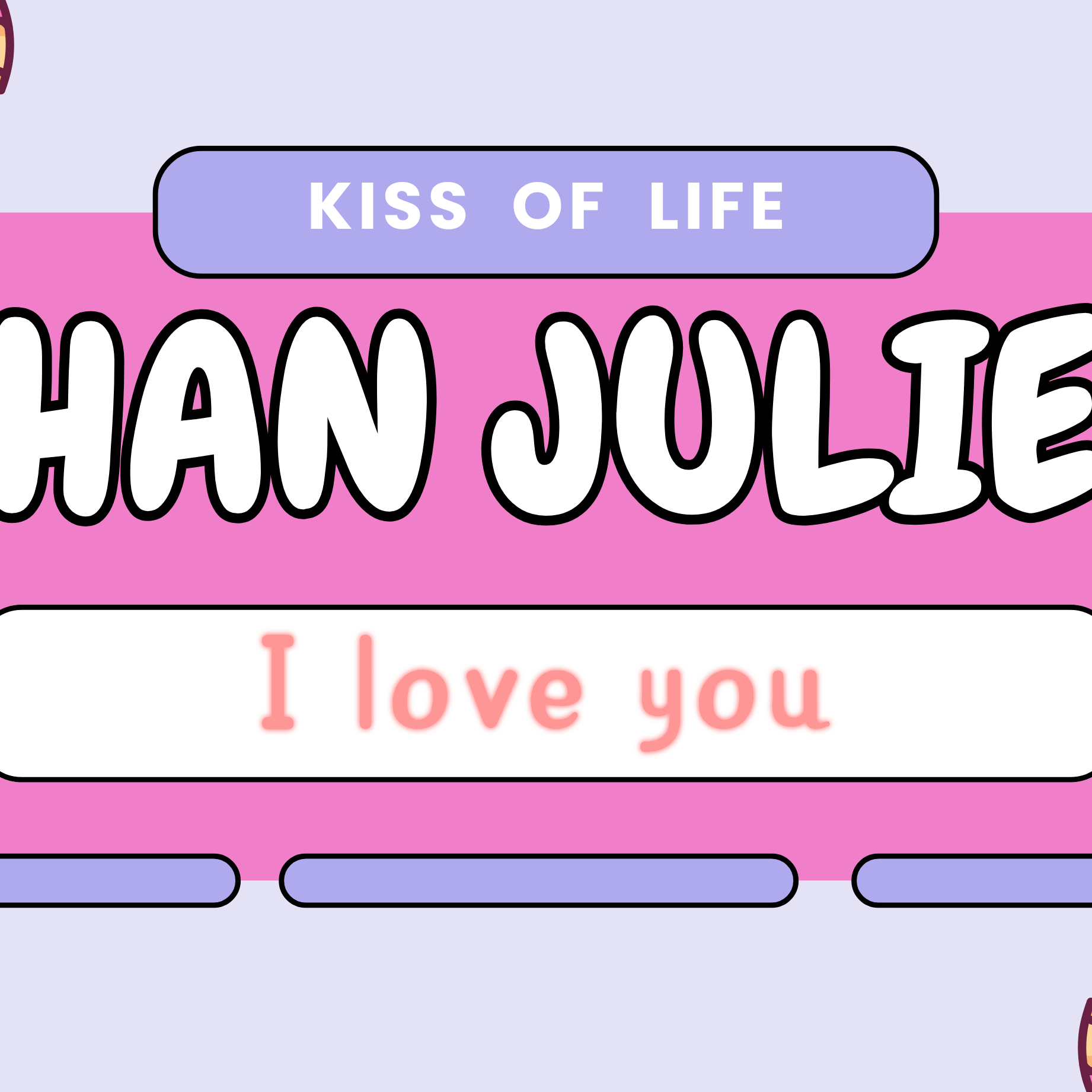 Behind-the-scenes cut of Julie (KISS OF LIFE)