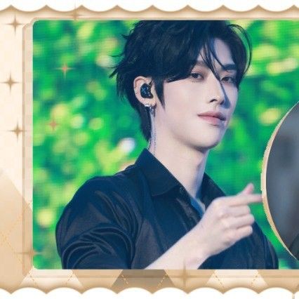 A moment captured by Ricky (ZEROBASEONE)'s fan