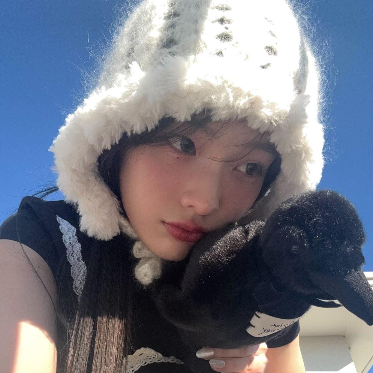 A moment captured by Iroha (ILLIT)'s fan