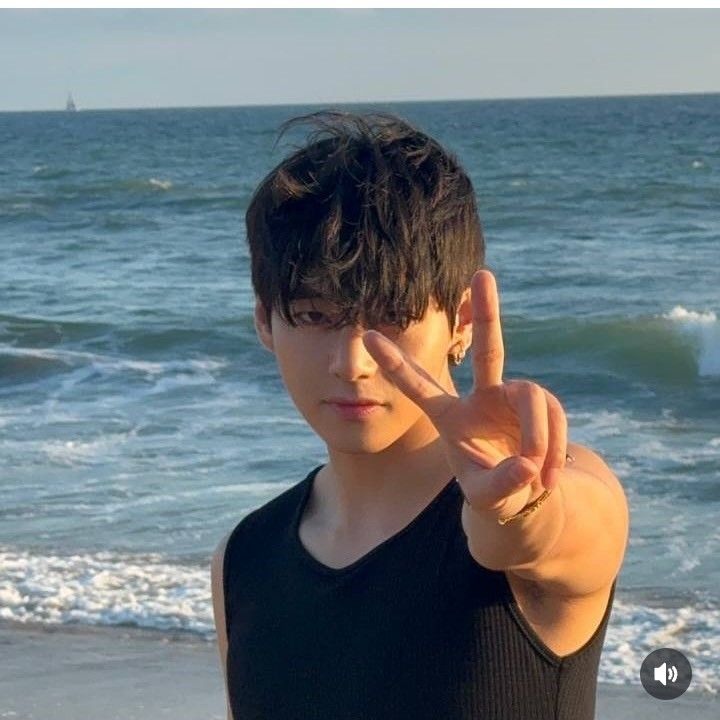 A moment captured by BTS's fan