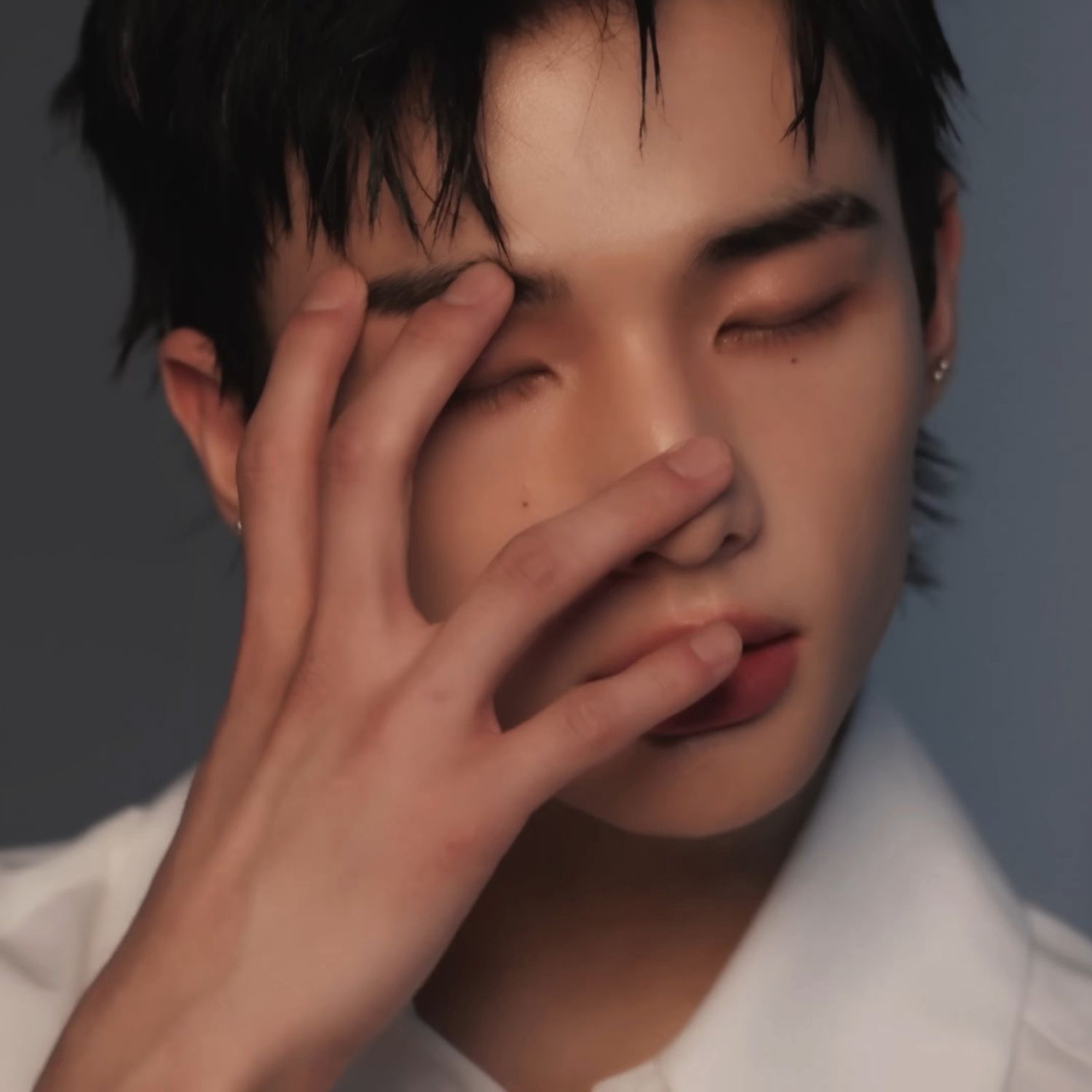 Recent activity shot of Hyunjin (Stray Kids)