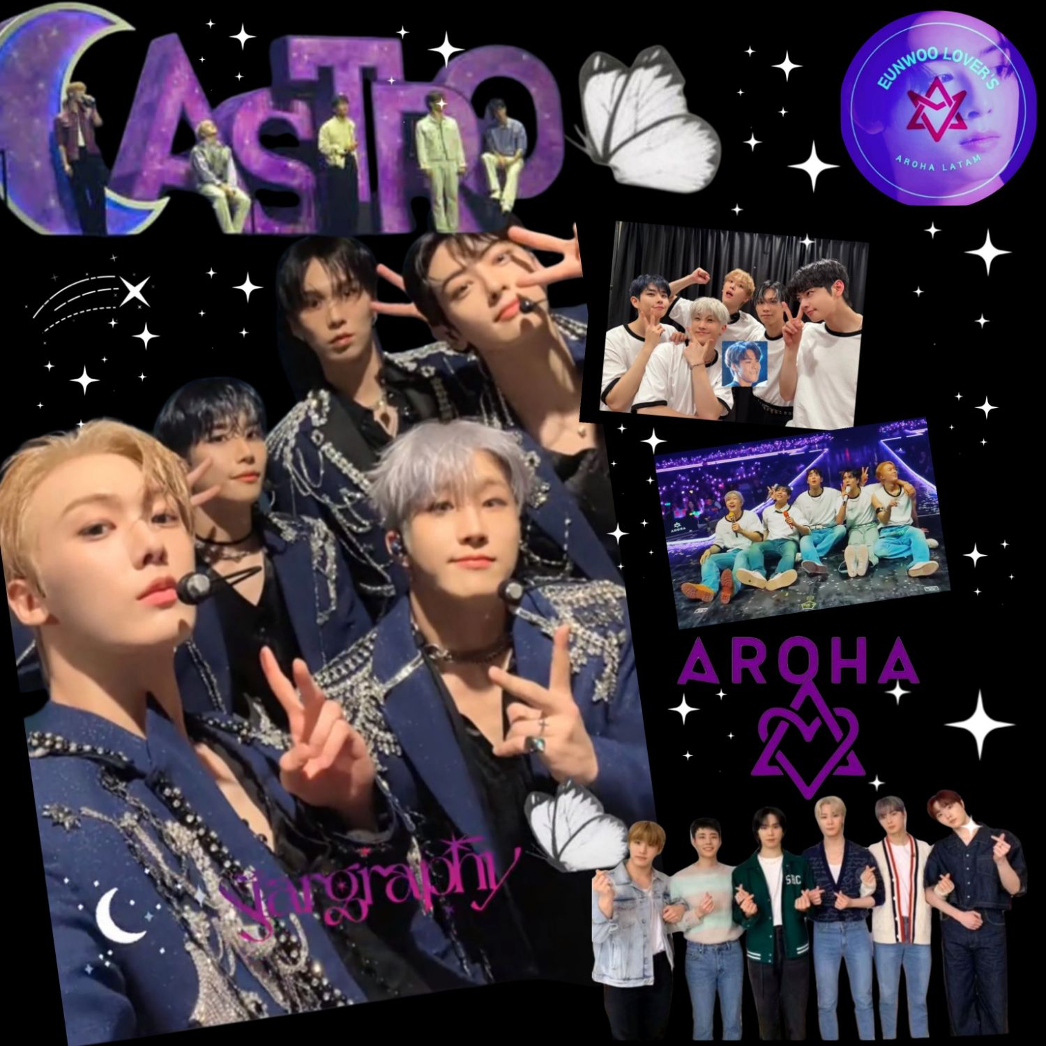 ASTROの舞台裏ショット