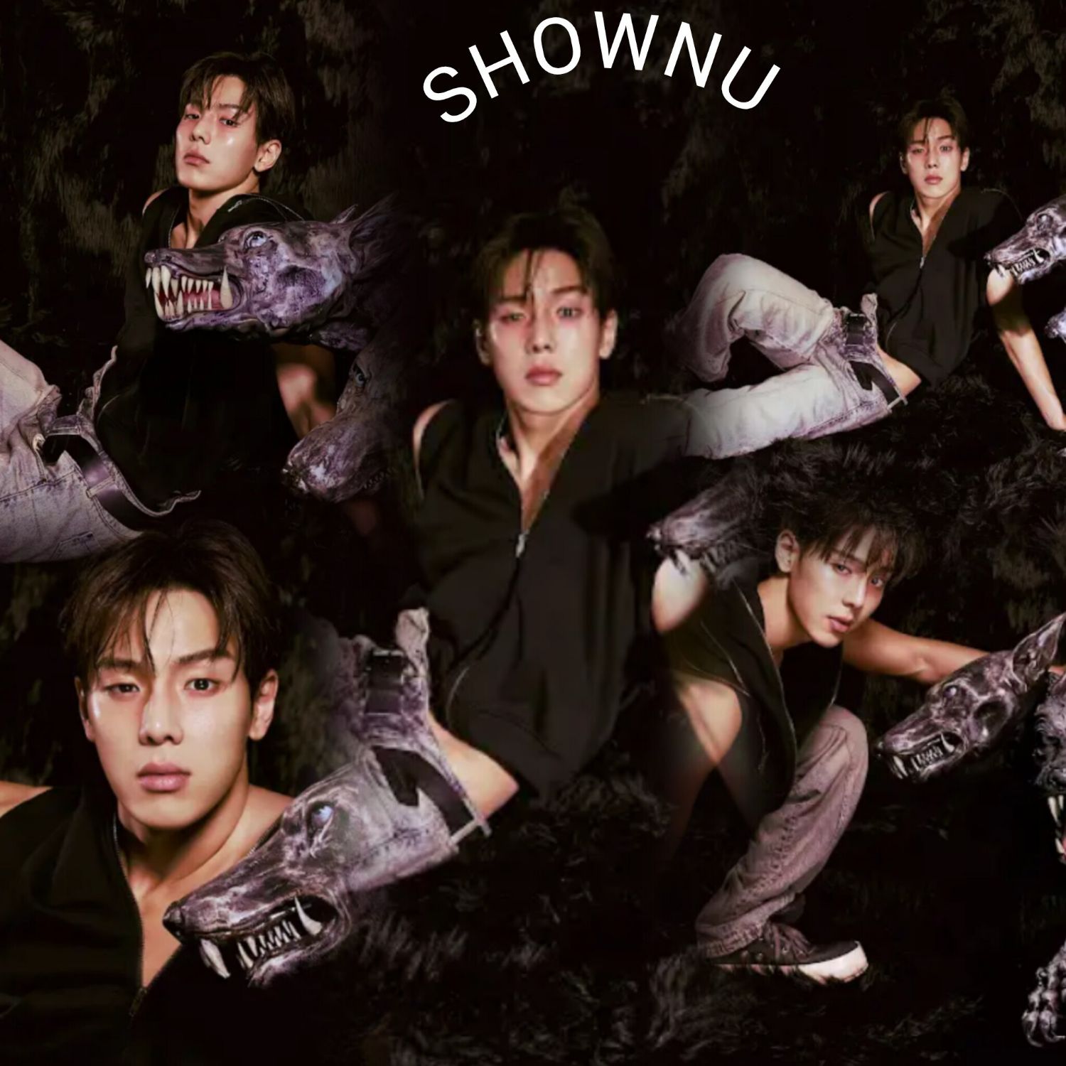 Recent activity shot of Shownu (MONSTA X)