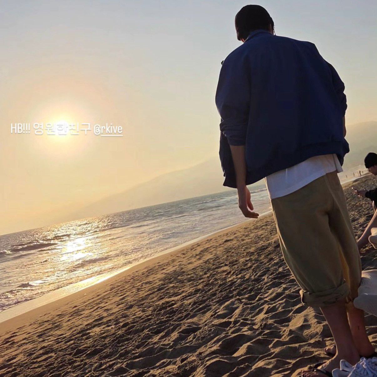 Recent activity shot of RM (BTS)