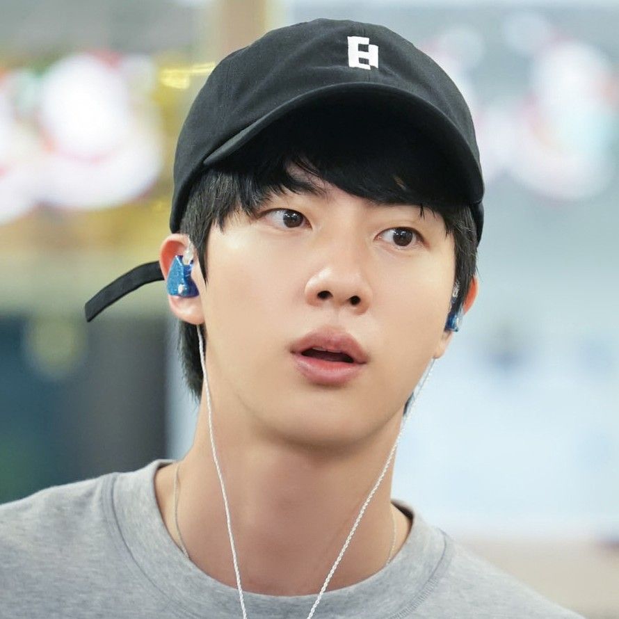 Jin (防弹少年团)粉丝拍下的瞬间