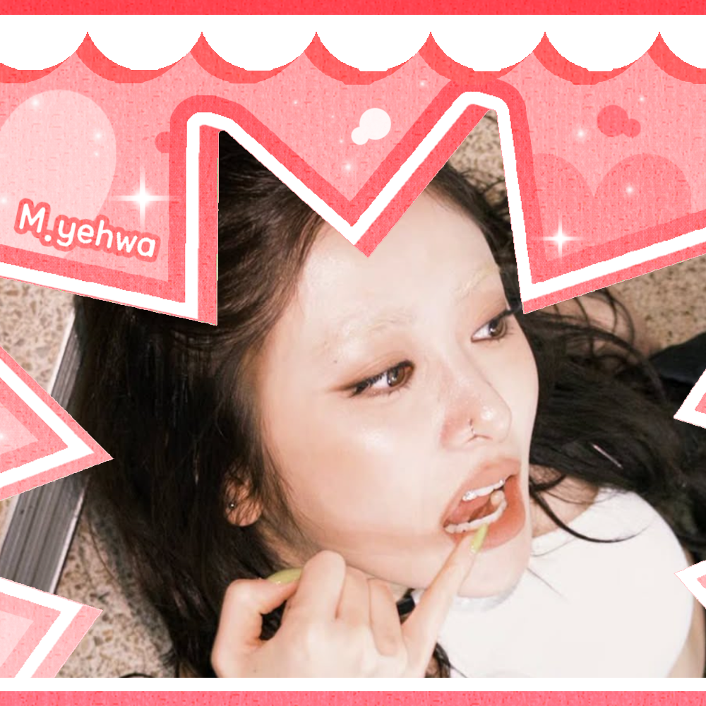 Behind-the-scenes cut of Huh Yunjin (LE SSERAFIM)