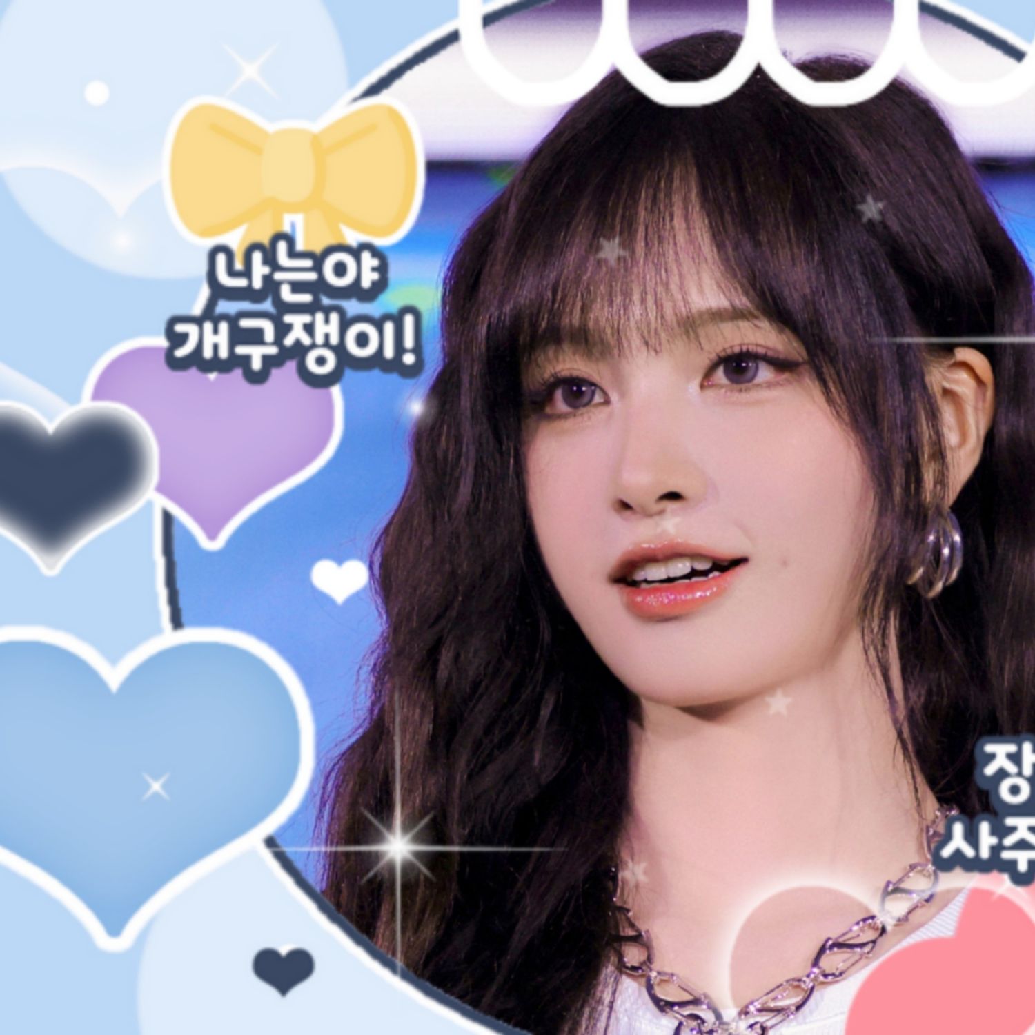 A moment captured by LIZ (IVE)'s fan