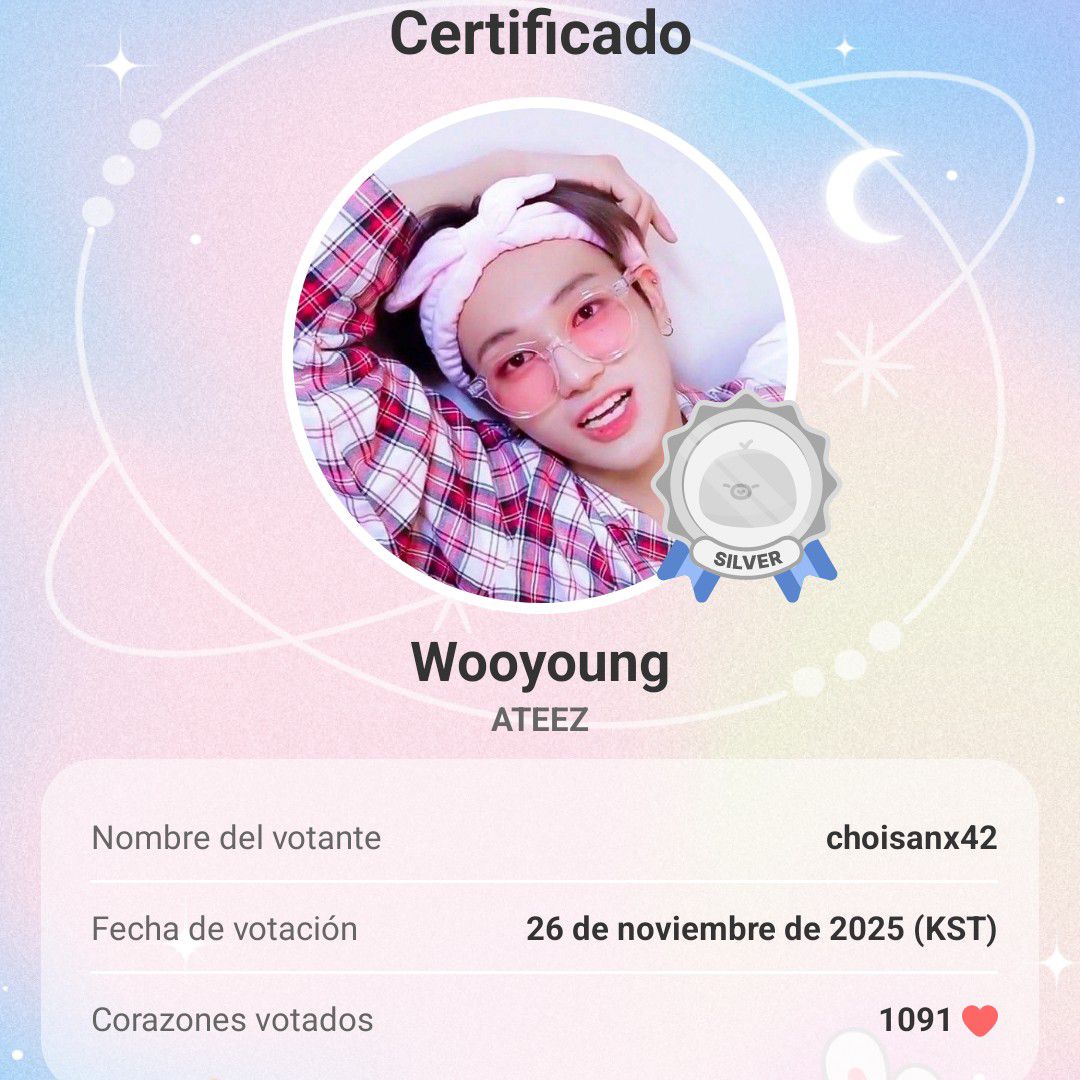 A moment captured by Wooyoung (ATEEZ)'s fan