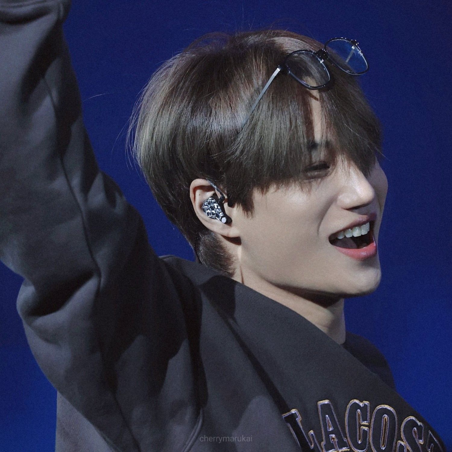 Recent activity shot of Kai (EXO)