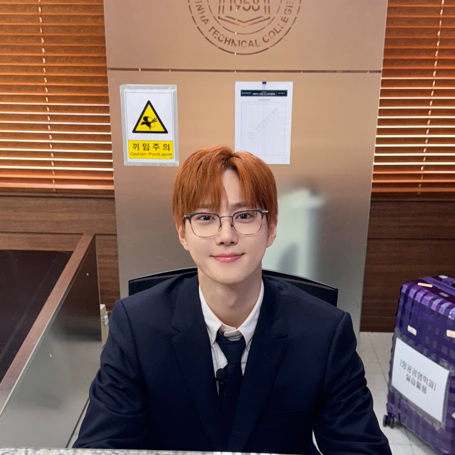 Behind-the-scenes cut of Suho (EXO)