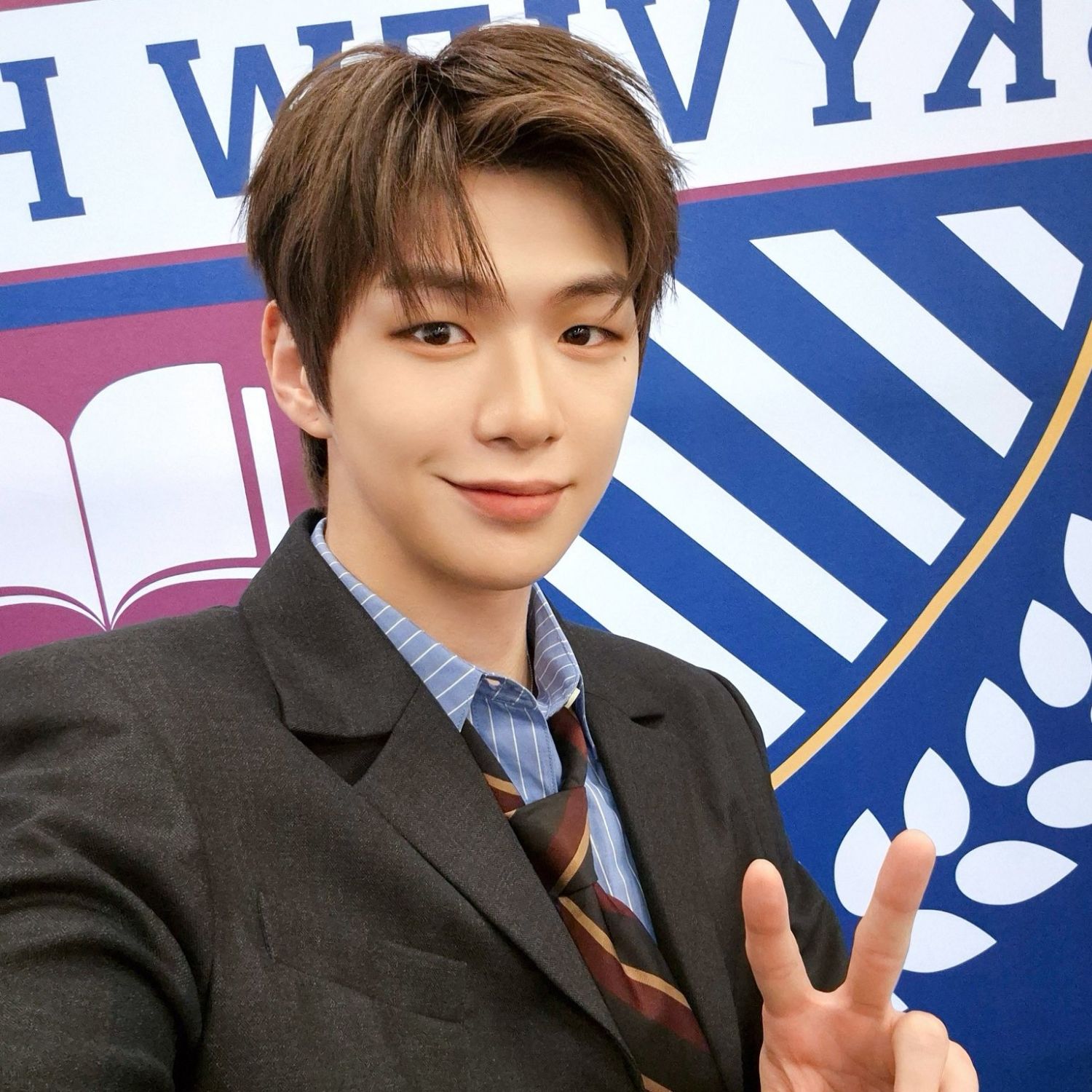 A moment captured by Kang Daniel's fan