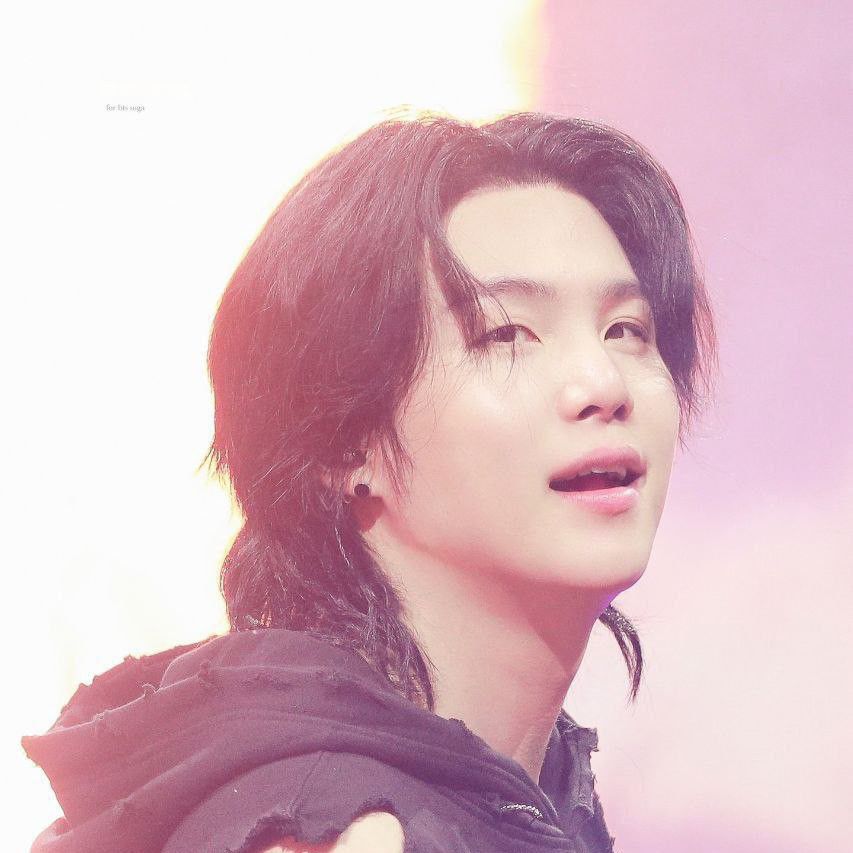 Recent activity shot of SUGA (BTS)