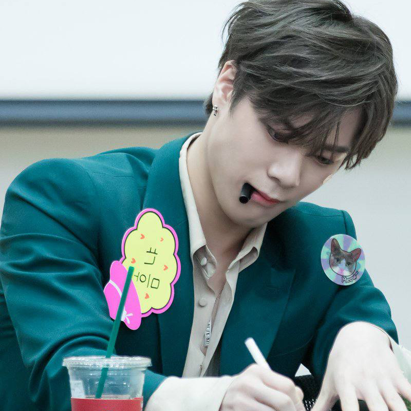 Recent activity shot of Moonbin (ASTRO)