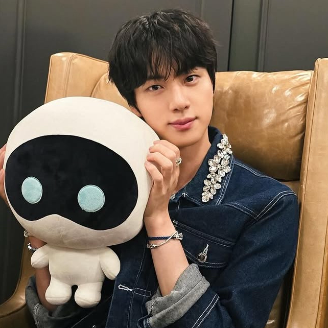 Jin (防彈少年團)粉絲拍下的瞬間