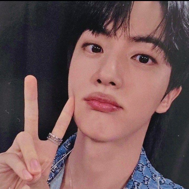 Recent activity shot of Jin (BTS)