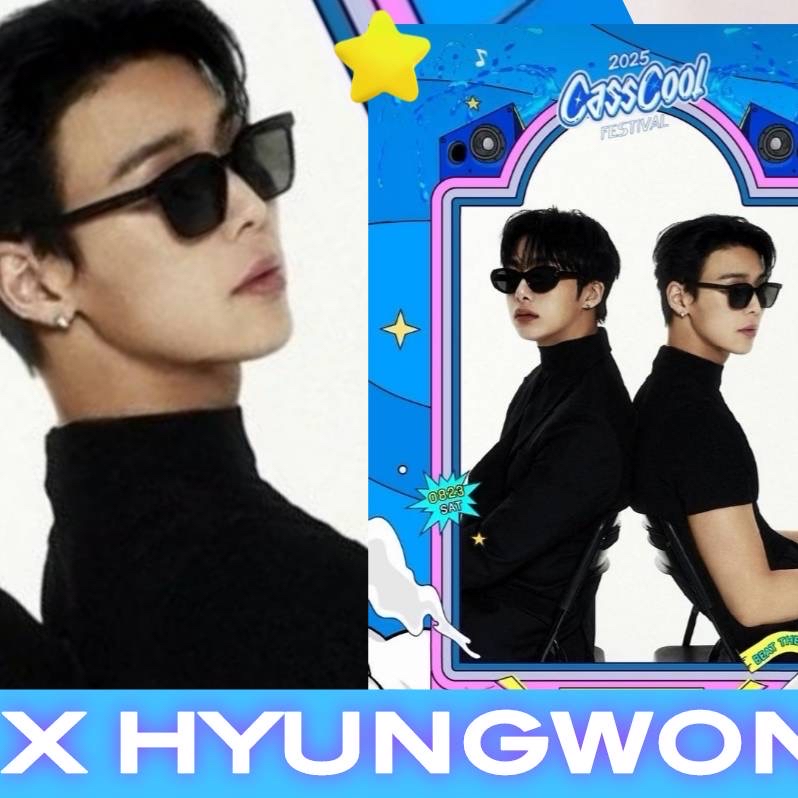 A moment captured by Hyungwon (MONSTA X)'s fan